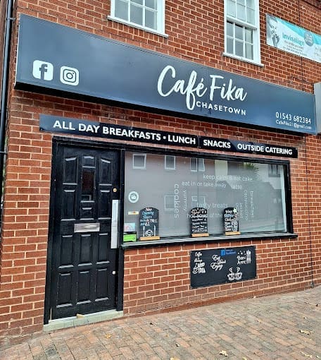 The Exterior of Cafe Fika